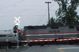 Users can find a physical description of a railroad grade crossing in their area plus the traffic control equipment installed there.