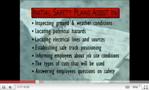 The video explains acceptable pole top removal practices for linemen and utility workers.