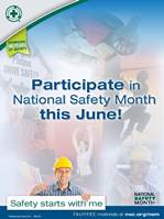 The 2013 National Safety Month theme is 