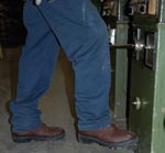 molten metal dip tested boots