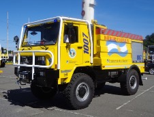 The project to equip forest fire trucks with Orlaco thermal imaging cameras begain in 2010. (Orlaco photo)