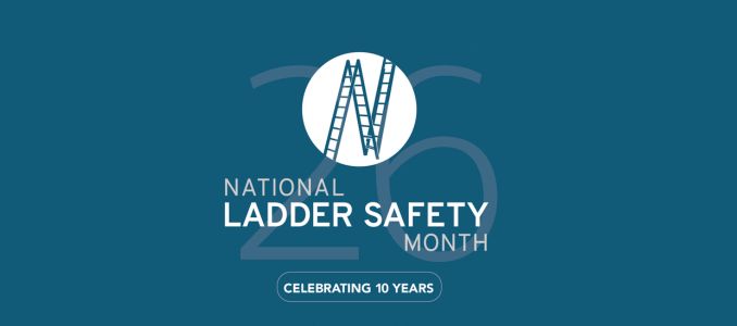National Ladder Safety Month logo for 2026