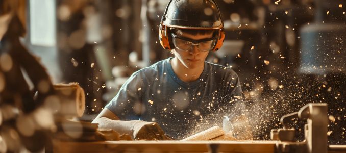 Teen Construction Worker