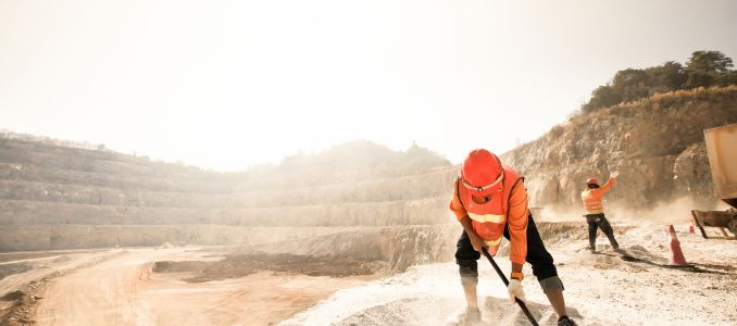 Workers in a Mine
