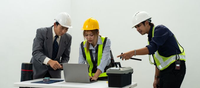 Construction team planning