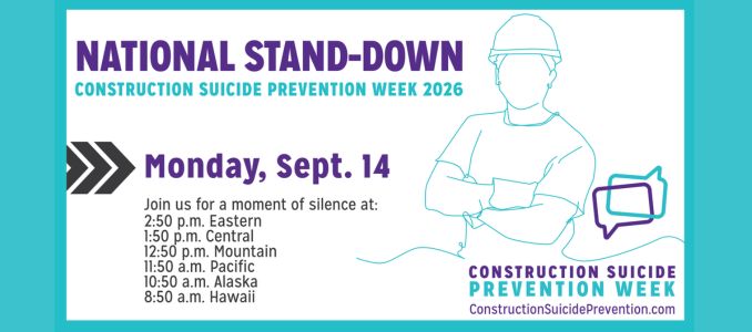 2026 National stand-down poster image