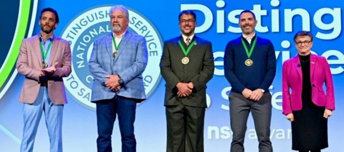 Recipients of the Service to Safety Awards 2026