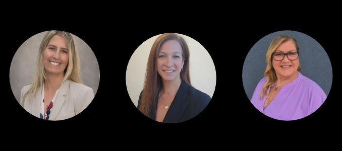  Carla Andrews, Crystal Donaldson and Kathi Porter