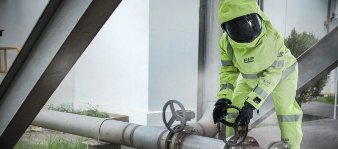 PIP® Multi-Hazard Suit with GORE-TEX® PYRAD® Fabric.