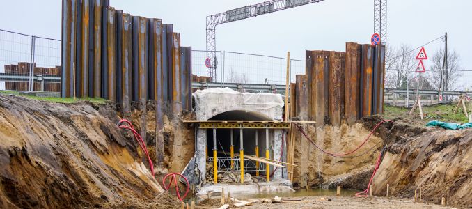 Tunnel Under Construction