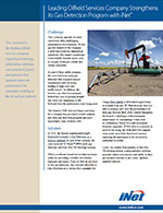 Gas Detection with iNet -- Occupational Health & Safety