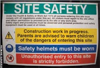 Danger Safety Sign Placard Sticker Decal OHS WHS TOXIC MATERIALS 