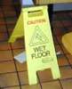 Very few footwear and flooring suppliers decribed the environments for which their products are suitable, HSE said.