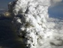This photo from the Iceland News site shows the ash cloud rising from the Eyjafjallajokull volcano.