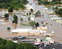 This May 4 FEMA photo by David Fine is an aerial view of flooding in the Nashville area.