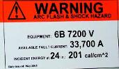 Although the NFPA 70E basic requirement is for a sign warning of the arc flash hazard, it is more helpful for engineers if the sign includes other information.