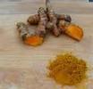 The synthetic derivative of the spice turmeric, which is shown here, was made by scientists at the Salk Institute for Biological Studies in La Jolla, Calif.