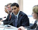 This USAID photo shows, from left, U.S. Ambassador to the United Nations Betty King, HHS Director of Global Health Affairs Nils Daulaire, USAID Administrator Rajiv Shah, and Russian Deputy Minister of Health Veronika Skvortsova at the signing in Geneva.