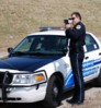 This photo from the website of the Des Moines Police Department shows one of its traffic enforcement officers. This department is the largest in Iowa.