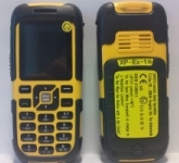 European authorities say this Expert XP-Ex-1 mobile phone is not safe for use in potentially explosive atmospheres.