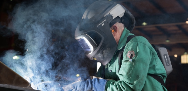 A well-run program is the best way to help ensure that your welders are protected from respiratory hazards. (3M photo)