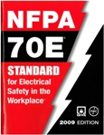 the cover page of the NFPA 70E standards 2009 edition