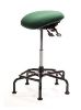 The Spider Sit Stand from ergoCentric Seating Systems offers adjustable seat height and a tilting seat pan. (www.ergocentric.com)