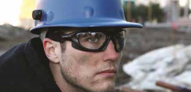 Properly fitted safety eyewear will protect the wearer from dusts and particles while being comfortable and free of fogging. (Uvex by Honeywell photo)