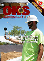 OHS Magazine Digital Edition - September 2016