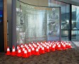 this WSDOT photo shows part of its 2008 Work Zone Memorial display