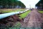 a gas pipeline