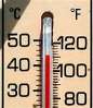 thermometer showing a temperature of 110 degrees Fahrenheit