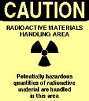 this sign indicates radioactive materials are used at the location