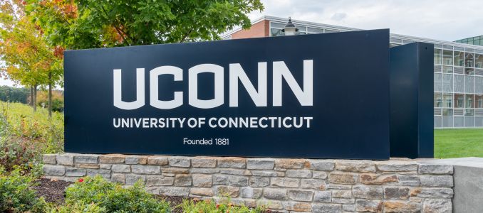 UConn Sign