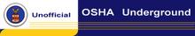 the banner of the OSHA Underground blog