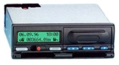 Amendment 6 says digital tachographs, or recorders, like this one must be installed in new commercial transport vehicles in non-EU/AETR countries.