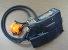 This personal dust monitor for miners was developed by NIOSH, MSHA, the National Mining Association, Thermo Scientific, the United Mine Workers, and the Bituminous Coal Operators Association.