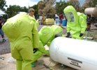 The website features training materials, resources, summary incident reports, statistics and trends, news, and general hazmat information. 