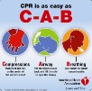 This graphic from the American Heart Association illustrates its 2010 CPR guidelines, which emphasize chest compressions after collapse.