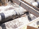 This PHMSA photo shows the point where a 30-inch crude oil pipeline of Enbridge Energy Partners ruptured near Marshall, Mich., on July 26, 2010, leaking 819,000 gallons. The agency issued its final Corrective Action Order to Enbridge on Sept. 22.