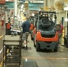 Because an average forklift weighs three times more than a car, ergonomics is a prime concern at TIEM.