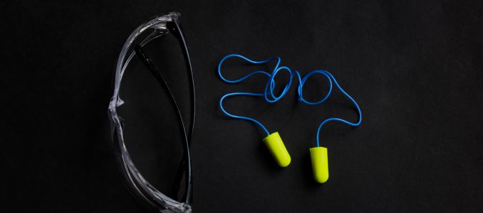 Goggles and Ear Plugs