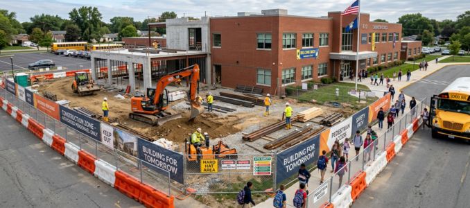 Construction in a K-12 School Zone