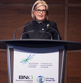 Mental Health Commission of Canada President and CEO Louise Bradley announced the voluntary standard on Jan. 16, 2013.