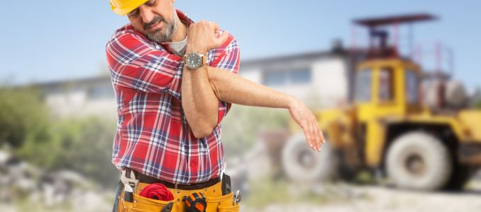 Worker Stretching