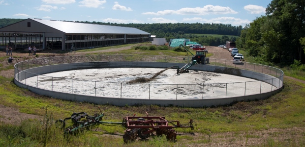 The Agricultural and Biological Engineering group of Penn State University is currently conducting a research project on hydrogen sulfide releases from manure pits, with a focus on farms using gypsum products as bedding for dairy cows. (Industrial Scientific Corporation photo)