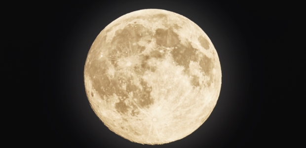 A supermoon, the full moon when Earth