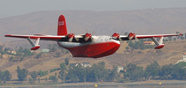 "This is the last flying Mars in the world and the largest warbird ever built," said Wayne Coulson, CEO of Coulson Flying Tankers. The plane makes its first trip to Wisconsin for EAA AirVenture Oshkosh 2016, July 25-31.