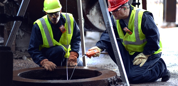 Workers need to trust and believe that leaders are looking out for their safety. Taking action on the hazards found is a quick way to earn that trust. (Industrial Scientific Corporation photo)