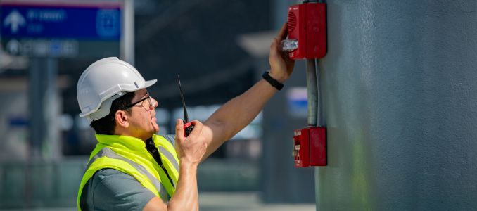 Professional inspecting fire system